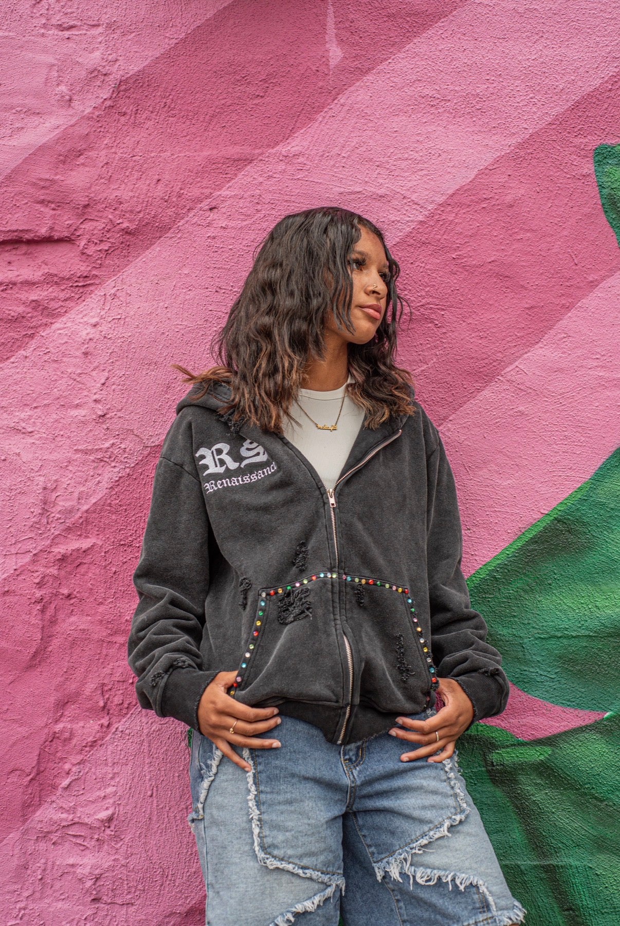 Black Stained Glass jacket